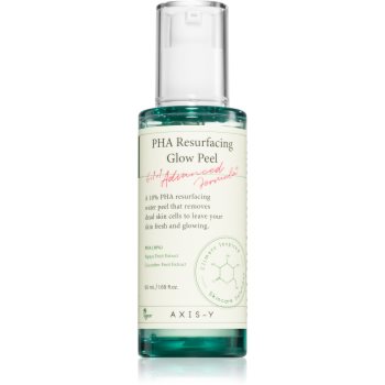 AXIS-Y 6+1+1 Advanced Formula PHA Resurfacing Glow Peel demachiant cu efect de peenling pentru o piele mai luminoasa - imagine 2